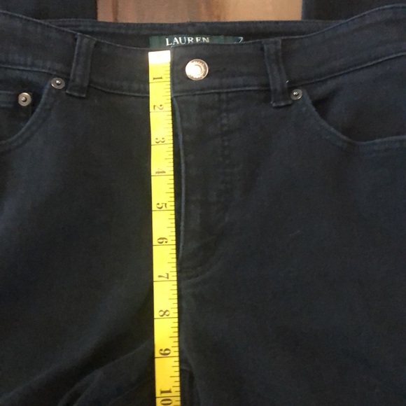 Lauren Ralph Lauren Black Washed Jeans Sz 6 - Picture 9 of 9